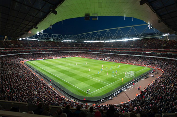 Emirates Stadium, Home of ArsenalFC, London, UK