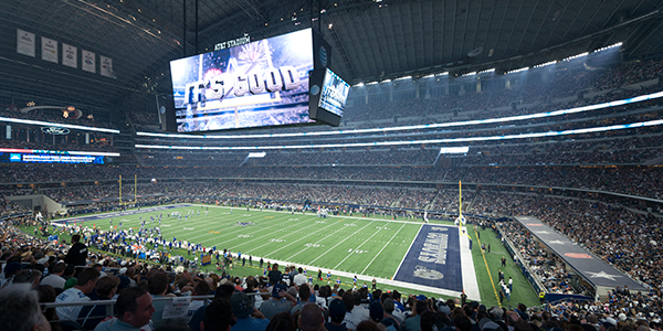 AT&T Stadium-Home of the Dallas Cowboys (Arlington,Texas,USA)