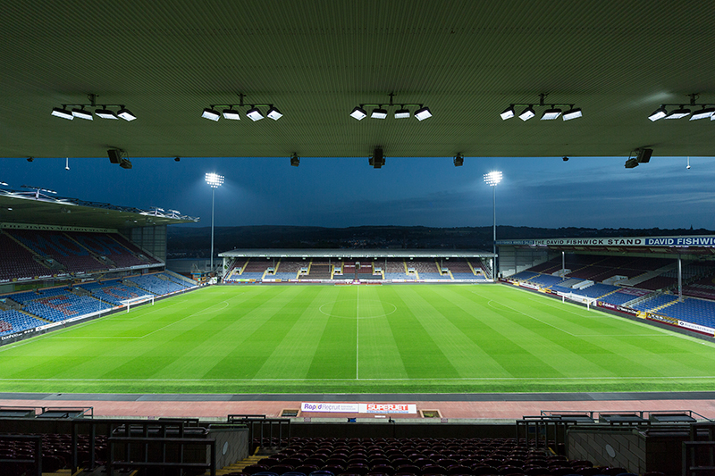 Turf Moor Stadium, Burnley, U.K.