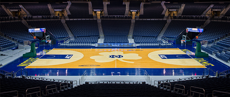 Purcell Pavilion at the Joyce Center ,University of Notre Dame, South Bend, IN, USA