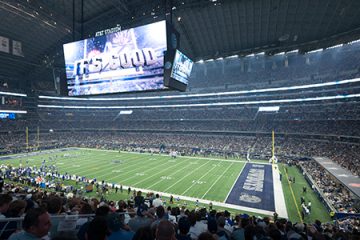 AT&T Stadium-Home of the Dallas Cowboys (Arlington,Texas,USA)